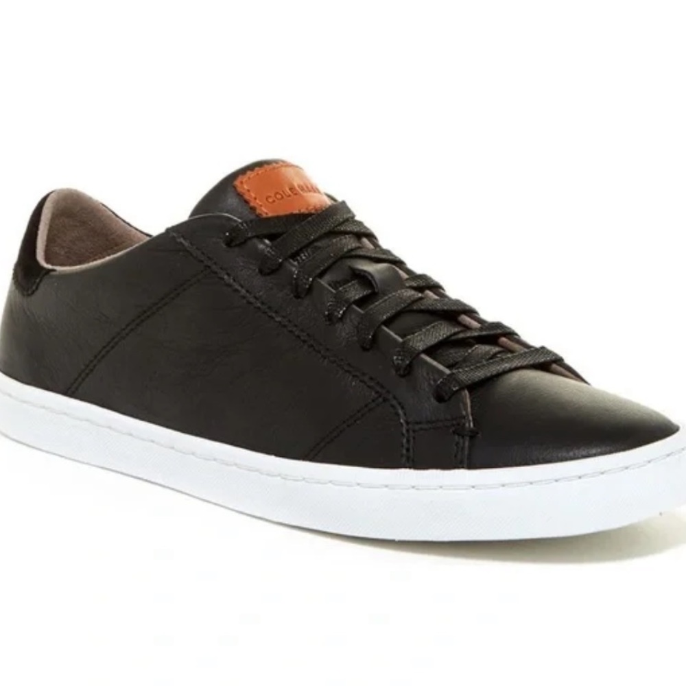 Cole Haan Margo Leather Minimalist Sneaker (with Suede detail